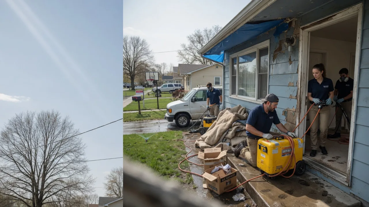 Basement Flood Cleanup in Bird Island, MN near me